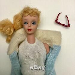 Vintage #4 Blonde Ponytail Barbie Vgc