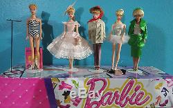 Vintage #4 Blonde Ponytail With Factory Braid Barbie Plus Original Outfits