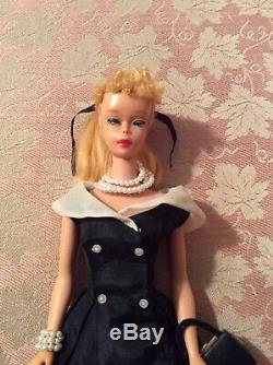 Vintage #5 Mattel Ponytail Barbie Doll Blonde