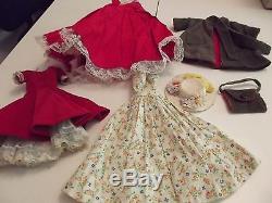 Vintage #5 Ponytail Barbie Doll T. M. 1960 With Clothes accessories And Case