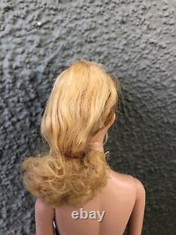 Vintage #5 Ponytail Barbie No Green Orig Paint