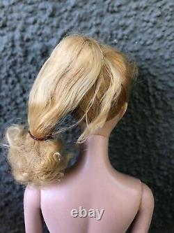 Vintage #5 Ponytail Barbie No Green Orig Paint