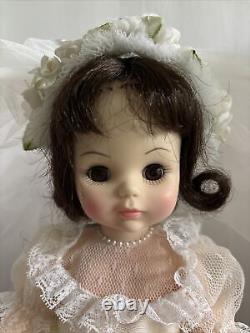 Vintage 60's Madame Alexander Bride Doll With Vail