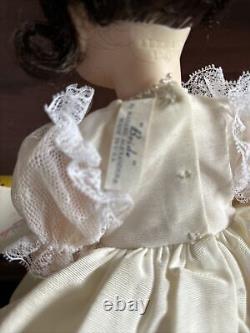 Vintage 60's Madame Alexander Bride Doll With Vail