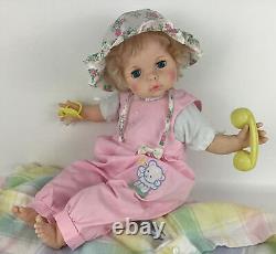 Vintage 60s HUGE 25 Eegee Goldberger Baby Doll Sleepy Eye 1969 Girl Big Baby