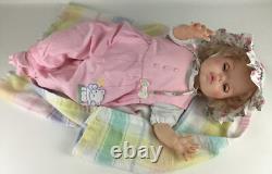 Vintage 60s HUGE 25 Eegee Goldberger Baby Doll Sleepy Eye 1969 Girl Big Baby