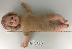 Vintage 60s HUGE 25 Eegee Goldberger Baby Doll Sleepy Eye 1969 Girl Big Baby