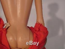 Vintage 850 #5 Ponytail Barbie Doll Dressed Ice Breaker Red Titian Green Ear