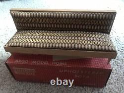 Vintage! ARGO Danish Modern 1958 Barbie furniture SOFA TABLE CHAIR OTTOMAN LAMP