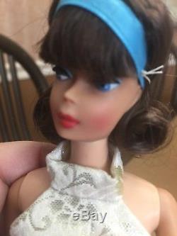 Vintage American Girl Barbie High Color Brunette Sidepart A Real Beauty