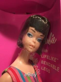 Vintage American Girl Barbie Long Hair Brunette #1070 Mint in Box NRFB