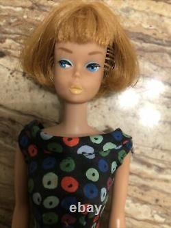 Vintage American Girl Barbie Pale Blonde Midge Stamped