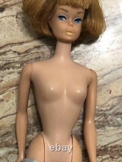 Vintage American Girl Barbie Pale Blonde Midge Stamped