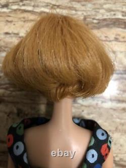 Vintage American Girl Barbie Pale Blonde Midge Stamped