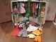 Vintage American Girl Barbie And Francie Dolls In Case With Many Outfits