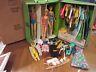 Vintage American Girl Barbie And Two Francies In Case With 12 Nice Outfits