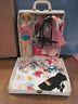 Vintage American Girl Barbie In Case With 9 Nice Outfits