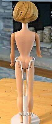 Vintage American Girl Dark Blonde Barbie in Original Swimsuit #1070