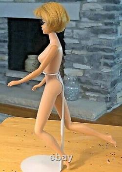 Vintage American Girl Dark Blonde Barbie in Original Swimsuit #1070