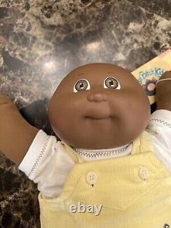 Vintage And Rare 1985 Cabbage Patch Kid Bald African American