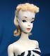 Vintage Blonde #3 Ponytail Barbie Brown Eyeliner Zebra Swimsuit Rare Orange Lips