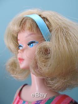 Vintage BLONDE LONG HAIR SIDE PART AMERICAN GIRL Barbie Extra Long