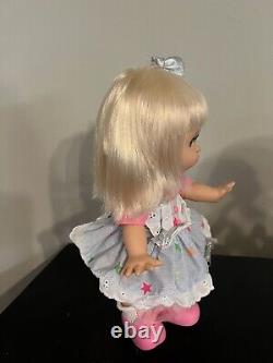Vintage Baby Face Doll Galoob So Playful Beth 13Restrung & original outfit