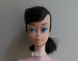 Vintage Barbie 1960's Brunette SWIRL Ponytail Doll