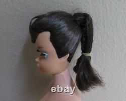 Vintage Barbie 1960's Brunette SWIRL Ponytail Doll