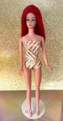 Vintage Barbie 1963 Fashion Queen Original 3 Wigs/2 color&curl wigs/curlers
