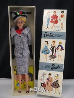 Vintage Barbie 1964 Dressed Box Career Girl Bubblecut Doll with Blond Hair