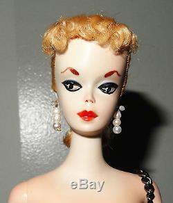 Vintage Barbie #1 Ponytail VVRare Hand Painted Minty
