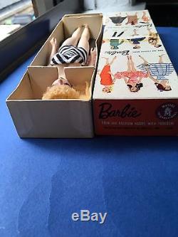 Vintage Barbie #3 Blond All original in Box and Complete GORGEOUS