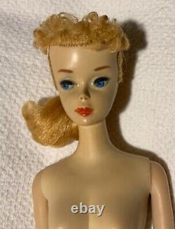 Vintage Barbie #3 Blonde Ponytail-blue Eyeshadow