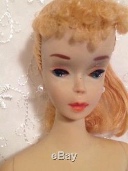Vintage Barbie #3 Blonde ponytail with Black dress and gloves