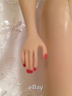 Vintage Barbie #3 Blonde ponytail with Black dress and gloves