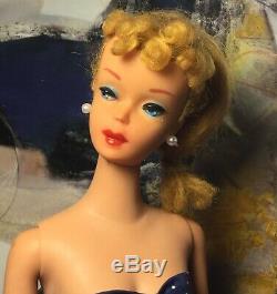 Vintage Barbie #4 4 Ponytail Blonde SOLID TM KNOCKOUT