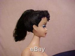 Vintage Barbie #4 Brunette ponytail from original owner needs some TLC
