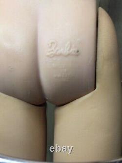 Vintage Barbie #5 5 Ponytail Blonde ORIGINAL TOP KNOT AND HARD CURL