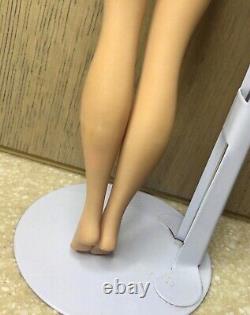 Vintage Barbie #5 5 Ponytail Blonde ORIGINAL TOP KNOT AND HARD CURL