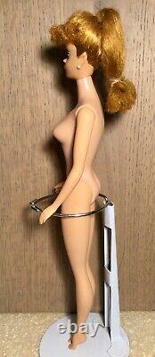 Vintage Barbie #5 5 Ponytail Titian Titan Redhead HOLY SMOKES