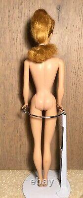 Vintage Barbie #5 5 Ponytail Titian Titan Redhead HOLY SMOKES