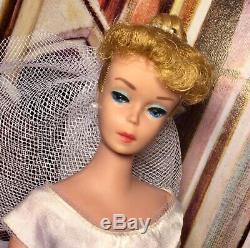 Vintage Barbie #6 6 Ponytail Ash Blonde EFFERVESCENT IN BRIDES DREAM