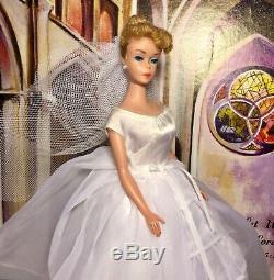 Vintage Barbie #6 6 Ponytail Ash Blonde EFFERVESCENT IN BRIDES DREAM