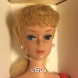 Vintage Barbie #6 6 Ponytail Blonde IN BOX and BEAUTIFULLY PRESERVED