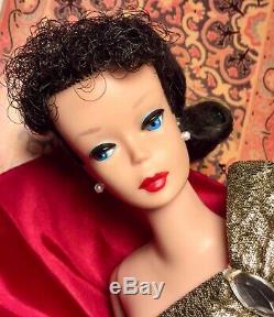 Vintage Barbie #6 6 Ponytail Brunette ALL ORIGINAL AND WILDLY EXCITING