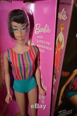 Vintage Barbie American Girl Brunette Hair In The Box
