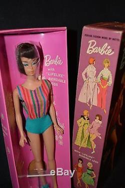 Vintage Barbie American Girl Brunette Hair In The Box