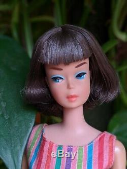 Vintage Barbie American Girl Long Hair 1966 Mattel