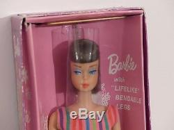 Vintage Barbie American Girl Long Hair High Color Brunette IOB